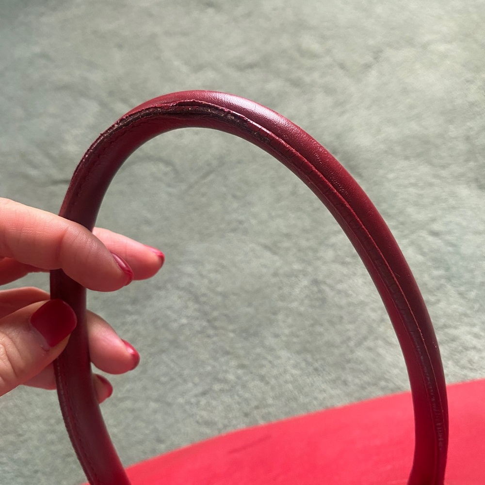 Saint Laurent LARGE Sac Du Jour, Red, YSL Hedi Slimane - Picture 7 of 16